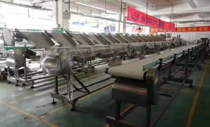 海參捕撈季將至，海參重量大小自動(dòng)分級(jí)秤正緊密備貨中